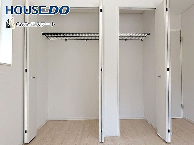 □■収納■□各部屋にクローゼット完備♪ゆとりの収納で、お部屋がスッキリ片付きます。