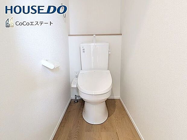 □■トイレ■□1階2階にトイレが備わっているので、毎朝のトイレ渋滞に困りません♪