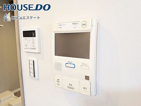 □■TVモニター付きインターホン■□来客時にも安心♪お子様の留守番時もモニターで確認で出来るので防犯性も◎