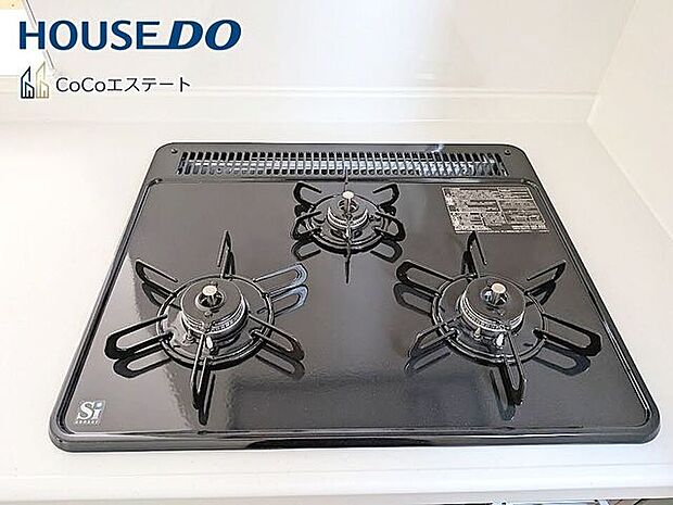□■三口コンロ■□同時にお料理が可能♪煮物と炒め物と汁物と一度に作れます。