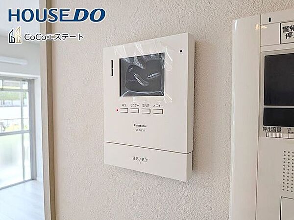 □■TVモニター付きインターホン■□来客時にも安心♪お子様の留守番時もモニターで確認で出来るので防犯性も◎