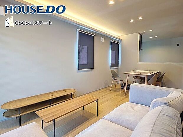 □■リビング■□※家具・小物等はイメージです。ご家族と自然と会話が弾むリビング階段付き。