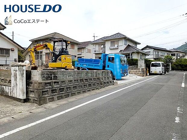 □■前面道路含む現地写真■□