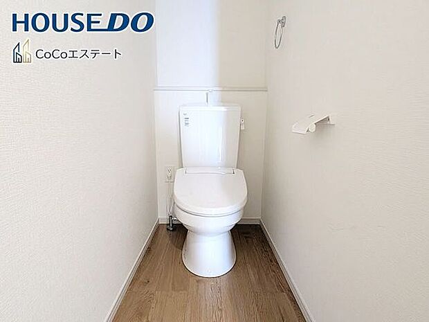 □■トイレ■□1階2階にトイレが備わっているので、毎朝のトイレ渋滞に困りません♪