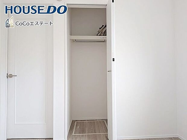 □■収納■□4.5帖の洋室のクローゼットです♪