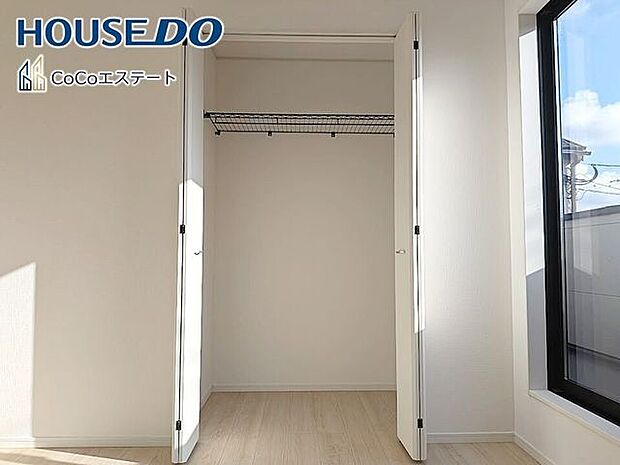 □■収納■□各部屋にクローゼット完備♪ゆとりの収納で、お部屋がスッキリ片付きます。