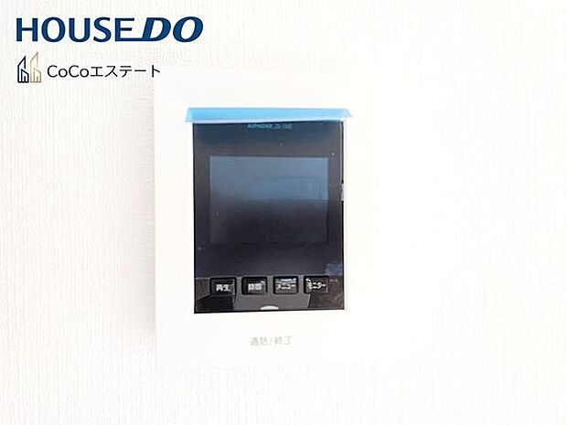 □■TVモニター付きインターホン■□来客時にも安心♪お子様の留守番時もモニターで確認で出来るので防犯性も◎