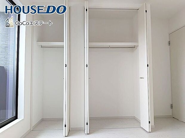□■収納■□各部屋にクローゼット完備♪ゆとりの収納で、お部屋がスッキリ片付きます。