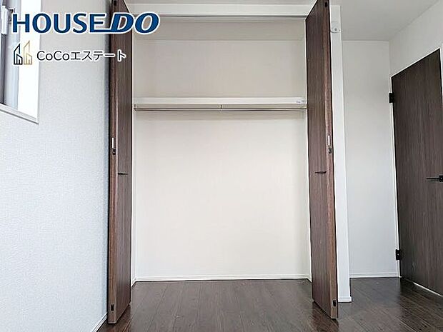 □■収納■□各部屋にクローゼット完備♪ゆとりの収納で、お部屋がスッキリ片付きます。