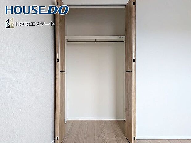 □■収納■□6帖の洋室のクローゼットです♪
