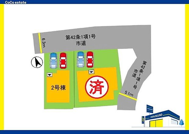 □■区画図■□2号棟