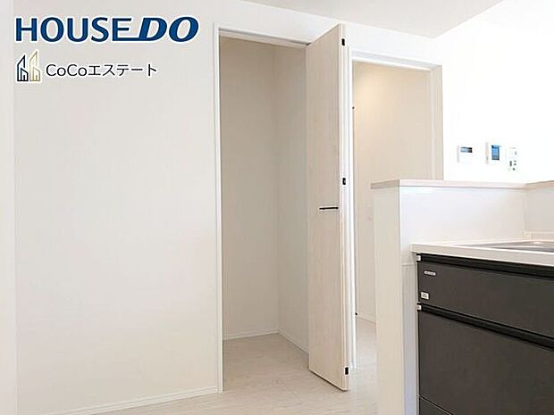 □■収納■□パントリーです♪食品のストックや備蓄庫に◎