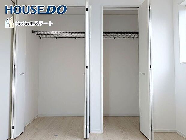 □■収納■□各部屋にクローゼット完備♪ゆとりの収納で、お部屋がスッキリ片付きます。