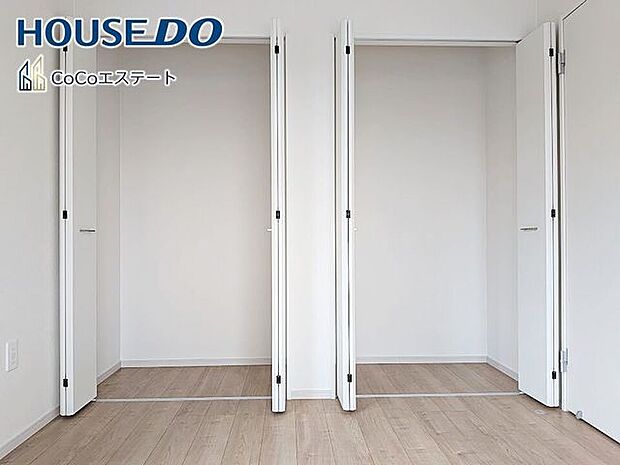 □■収納■□各部屋にクローゼット完備♪ゆとりの収納で、お部屋がスッキリ片付きます。