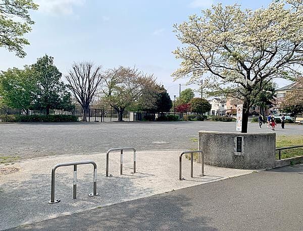 片倉北公園 徒歩14分。緑豊かな公園でリフレッシュできる、暮らしのゆとりスポットです。 1110m