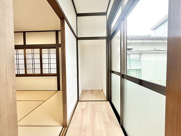 【縁側】※リフォーム後の写真です。（2026年9月撮影）