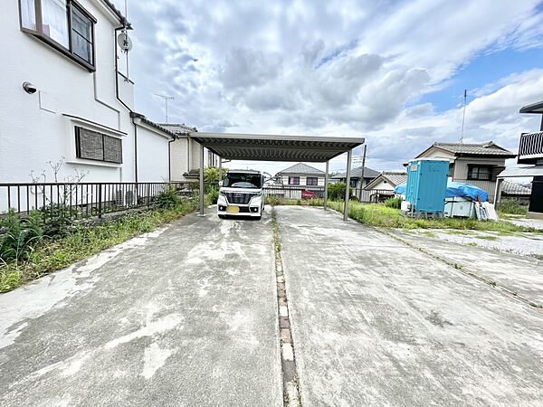 ◆駐車場（リフォーム中）｜リフォーム中もご案内可能です。