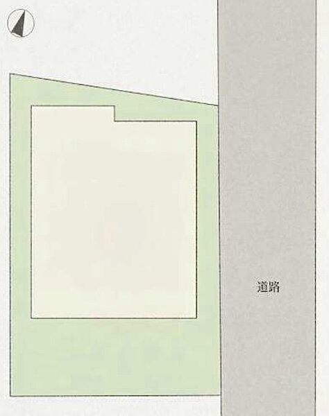 ◆区画図｜東側約4.0ｍ私道 接道