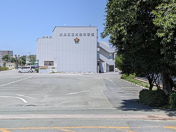 中学校 750m 大津町立大津中学校