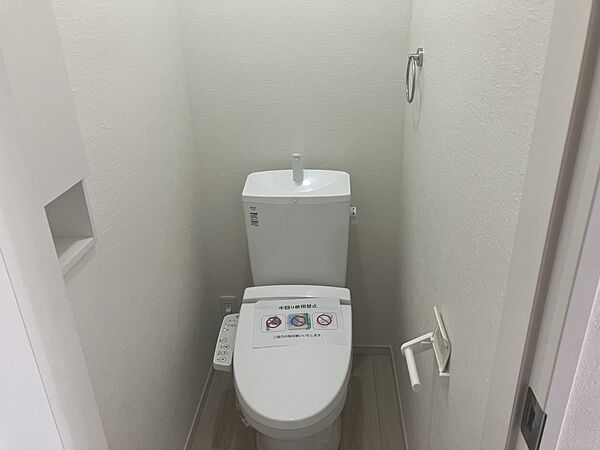 【トイレ】1階と2階にトイレがあります！（2026年7月撮影）