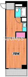 GSハイム西新宿 1Kの間取図画像