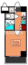 ルーブル神宮前 1Kの間取図画像
