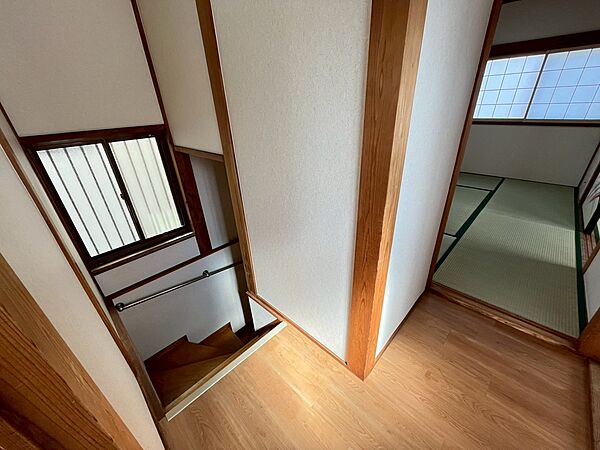 二階廊下の様子