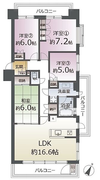 間取り：304000350946