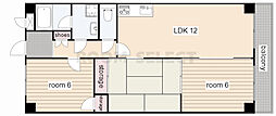 第3高杉マンション 3LDKの間取図画像