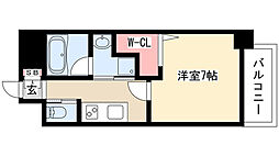 LaMaisonLumiere 1Kの間取図画像