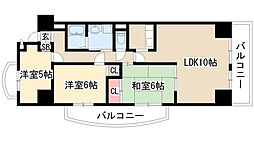 フレンドビル21 3LDKの間取図画像