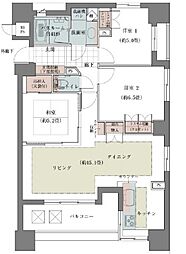 リエトコート丸の内 3LDKの間取図画像