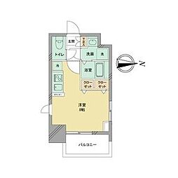 S-RESIDENCE千種 ワンルームの間取図画像