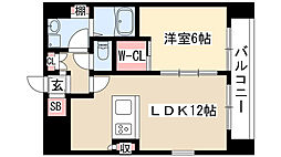 YS上前津 2LDKの間取図画像