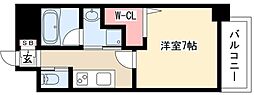 LaMaisonLumiere 1Kの間取図画像