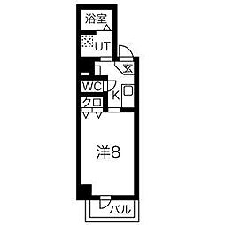 サン・錦本町ビル ワンルームの間取図画像