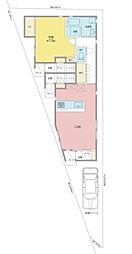 エビーバ 1LDKの間取図画像
