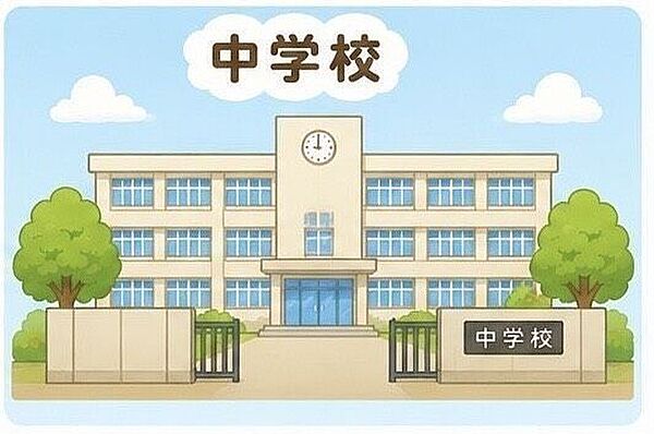 長嶺中学校 520m