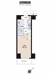 アレージュマン王子の間取図画像