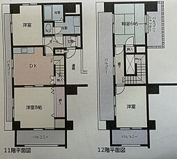 ニューコーポ千種橋 4DKの間取図画像
