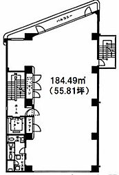 三田東宝ビルの間取図画像