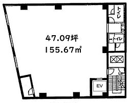 スギタビルの間取図画像