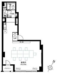 トーア新富マンションの間取図画像