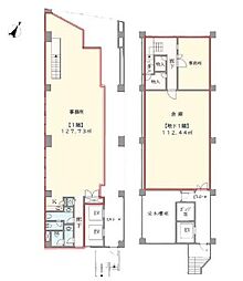 クロスサイド田町ビルの間取図画像