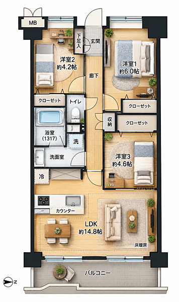 間取り：313004878529