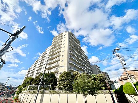 安心感のある総戸数273戸の大規模マンション。