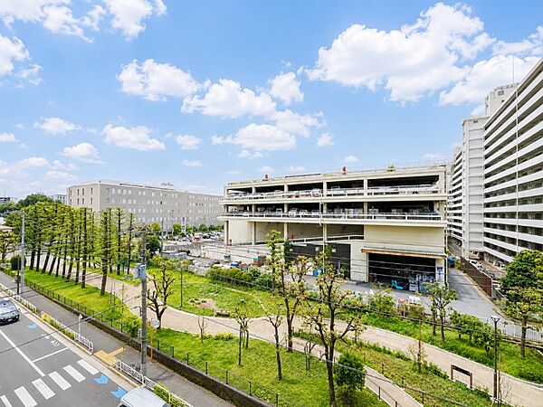 緑豊かな景色を望める眺望良好のお部屋です。