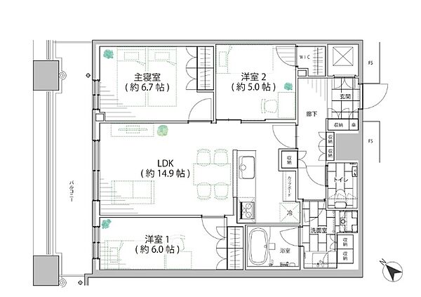 間取り：313004780772