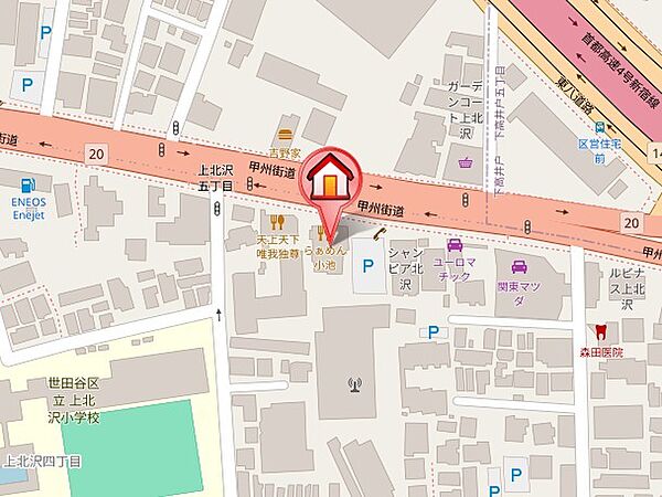 現地案内図