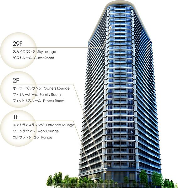 様々なライフシーンを叶える多彩な共用施設